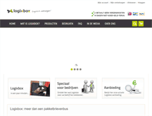 Tablet Screenshot of logixbox.nl